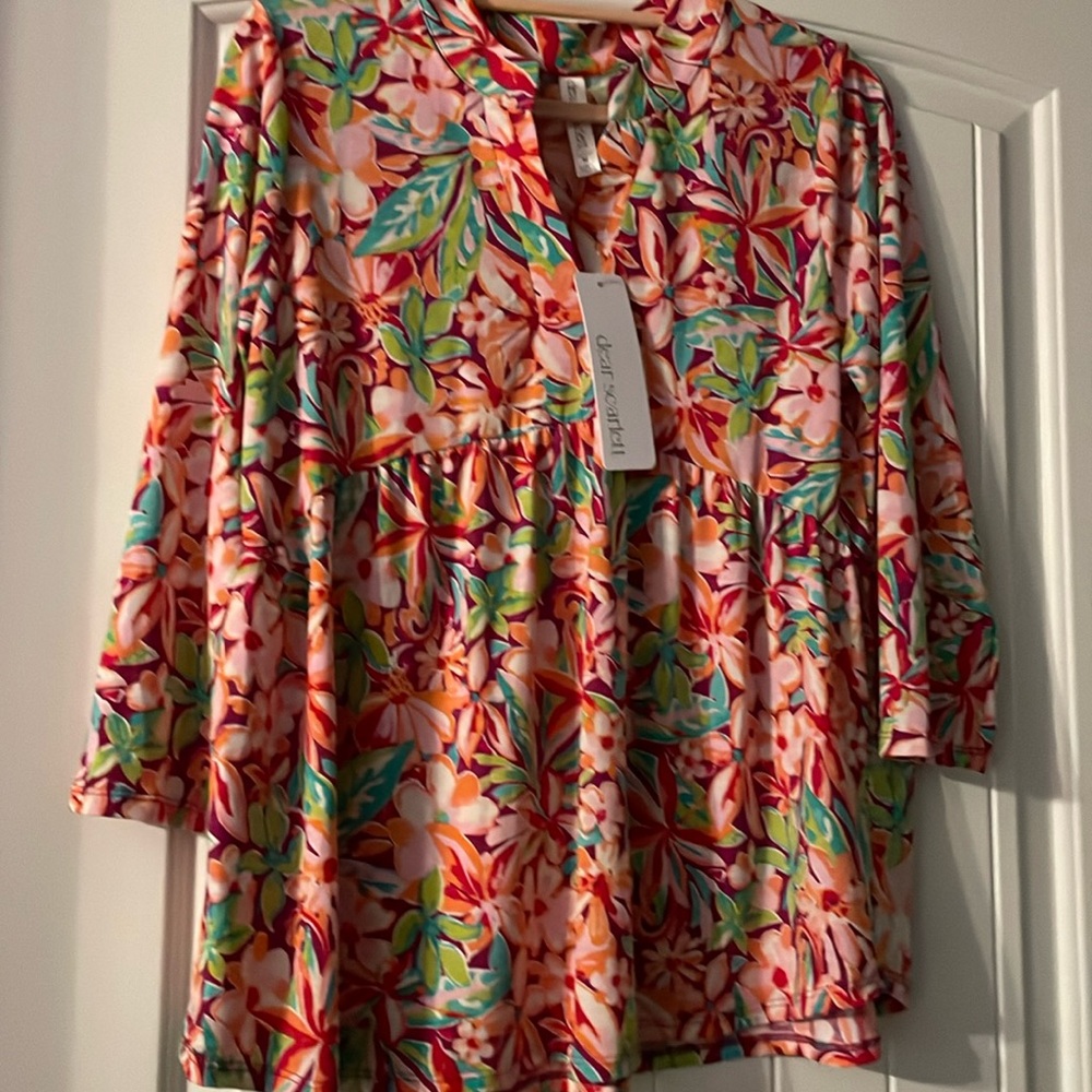 Dear Scarlett Babydoll Style Top